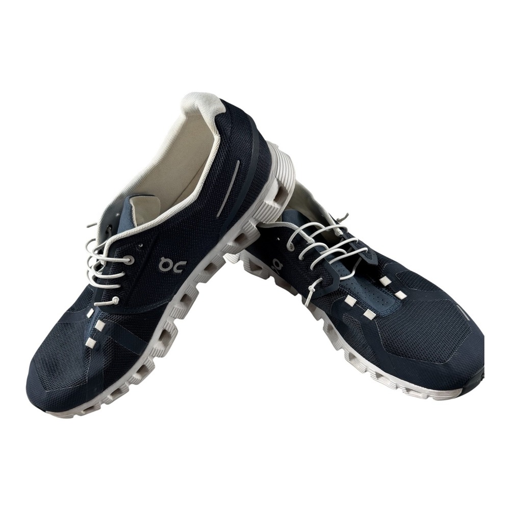 On Cloud 5 Mens Size 14 Midnight White Running Shoes 59.98916 Sneakers